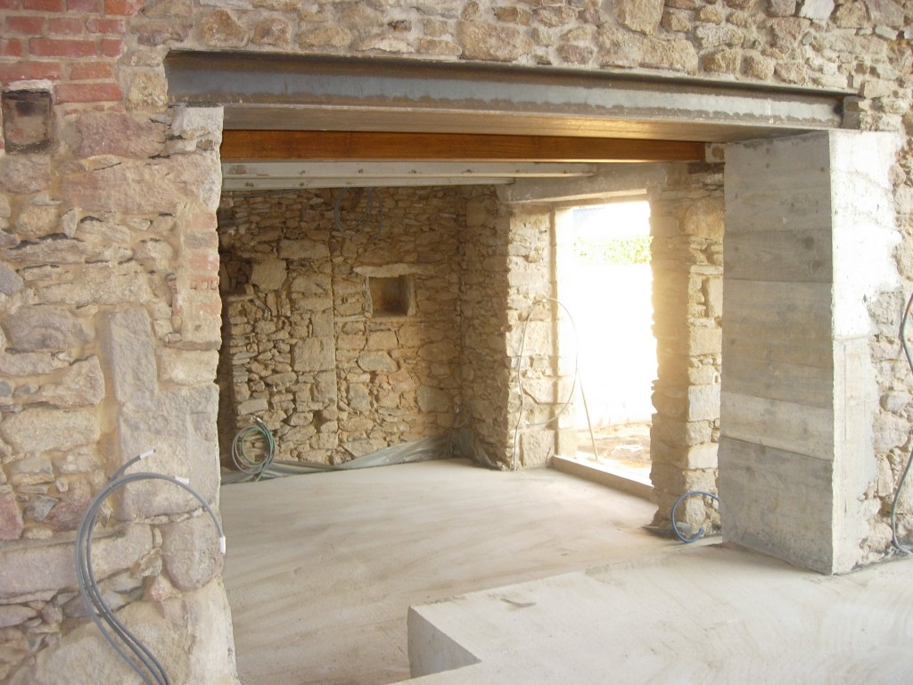 Ouverture de mur en pierre, en béton à Châlons-en-Champagne